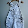 Salopette courte Zara blanche 7 ans | Seconde main