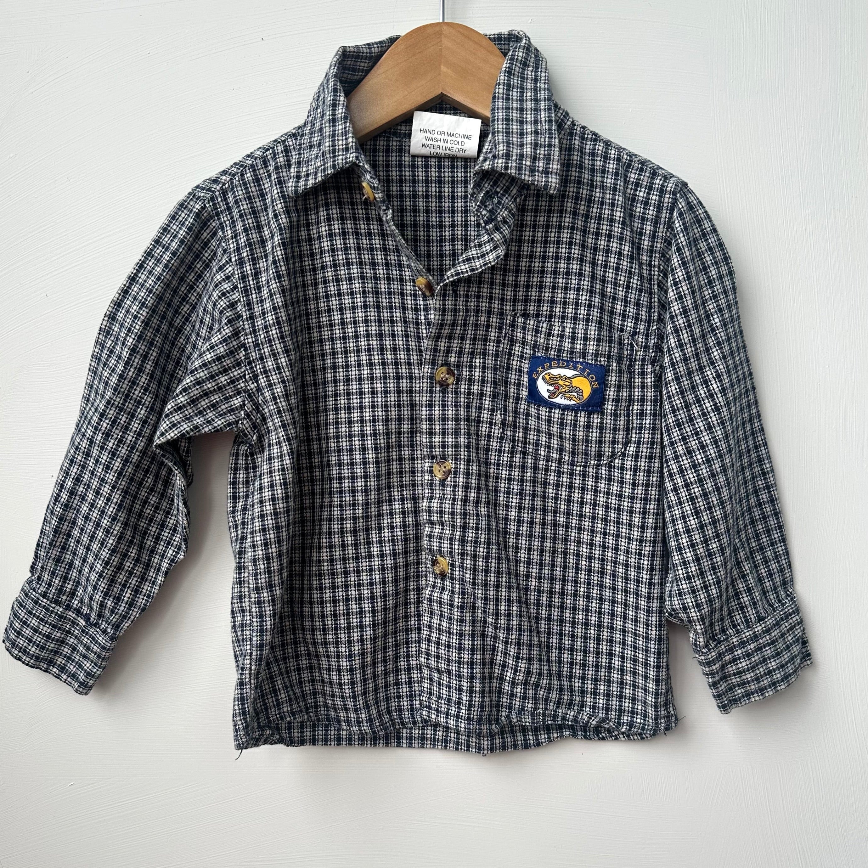 Chemise en coton | vintage | 2 ans