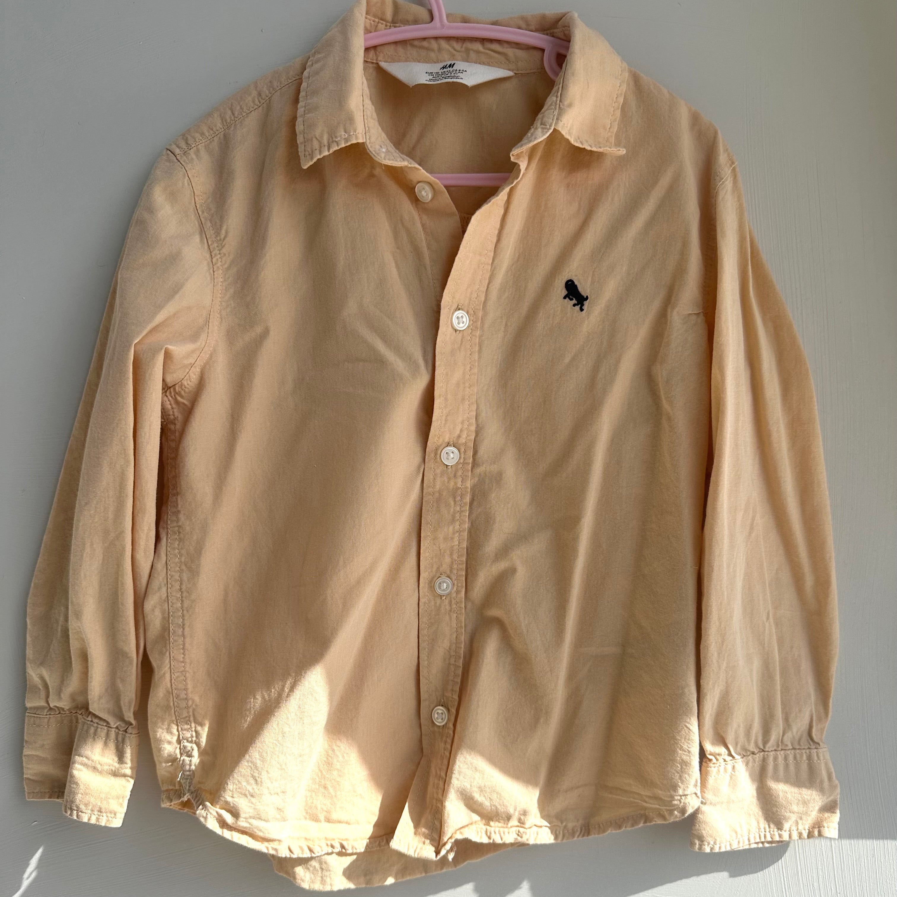 Chemise yellow butter | H&M | 4-5 ans