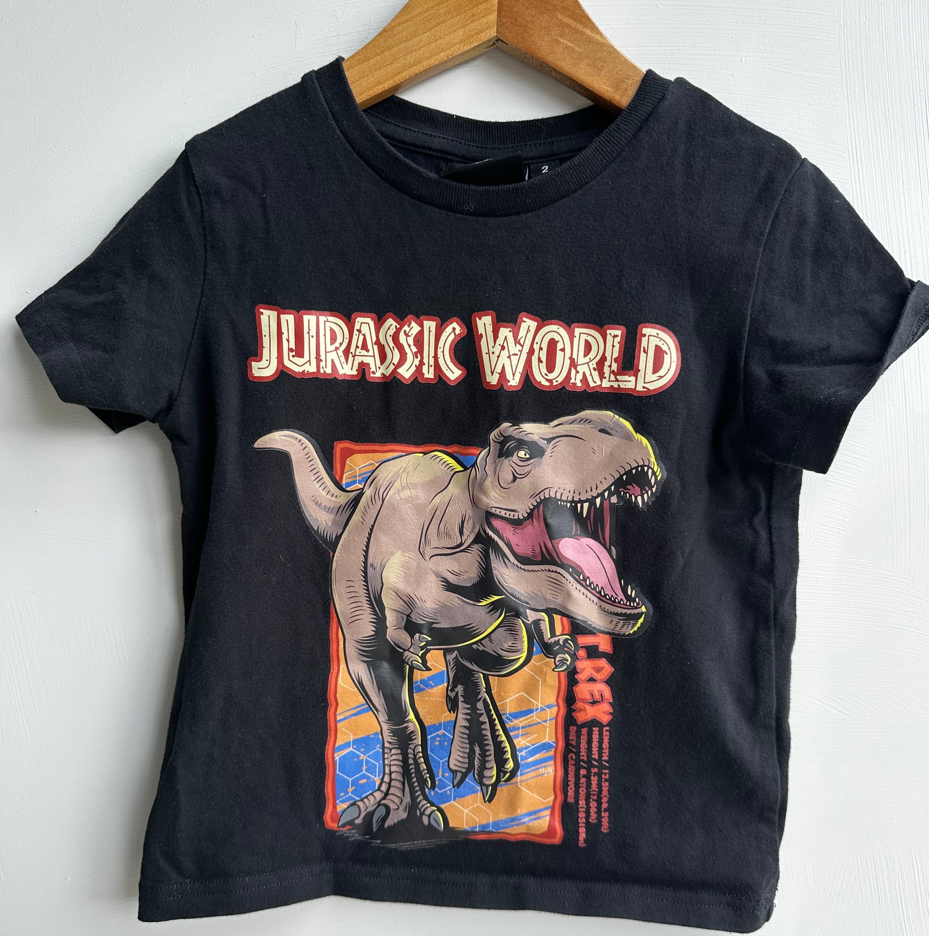 T-shirt Jurassic World 2 ans | Seconde main