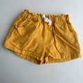 Short jaune 100% coton | 18 mois