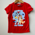 T-shirt |Bluey & Bingo | 4 ans | Mini imperfection *