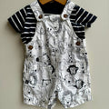 Salopette courte | Carter's | 6 mois