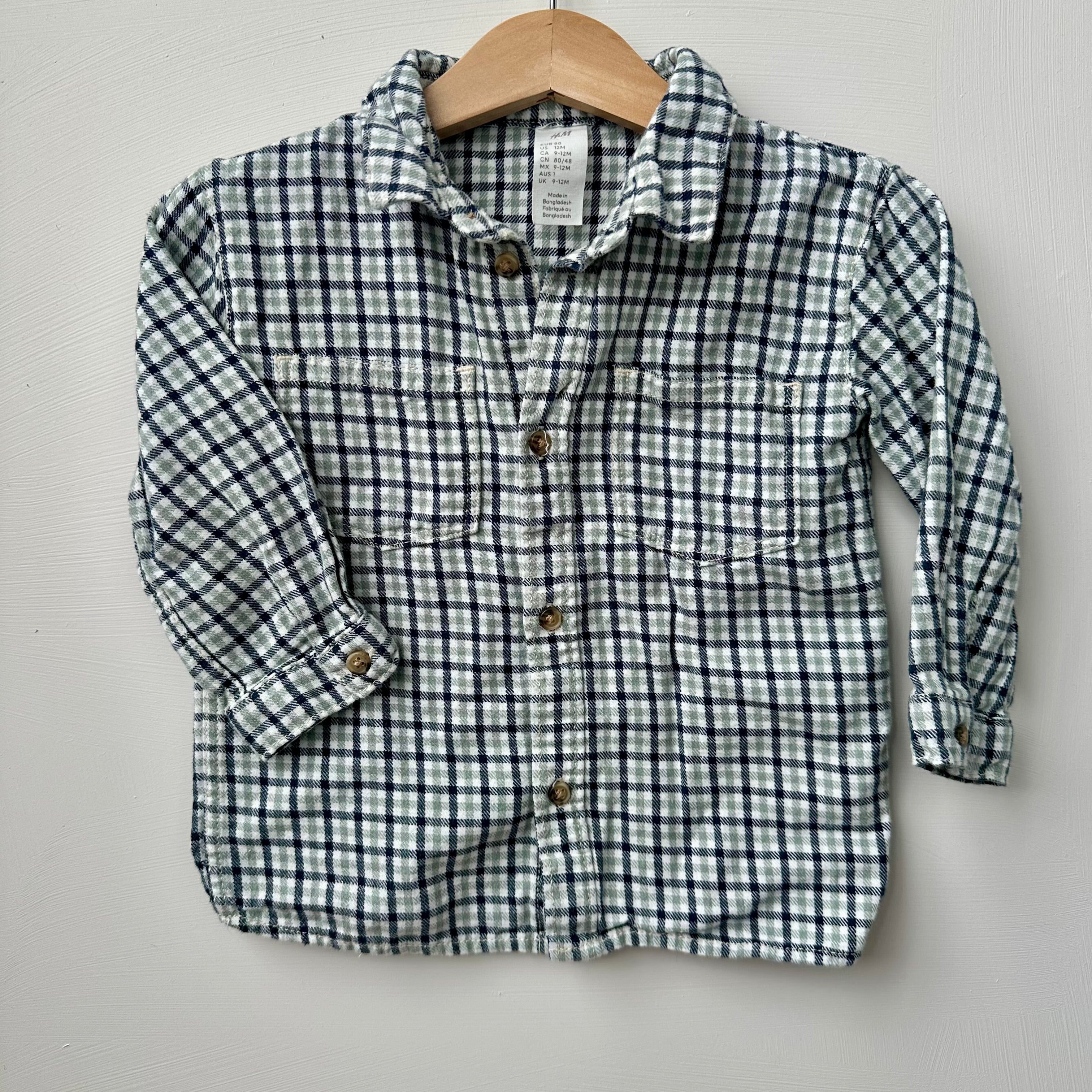 Chemise en coton | H&M | 9-12 mois