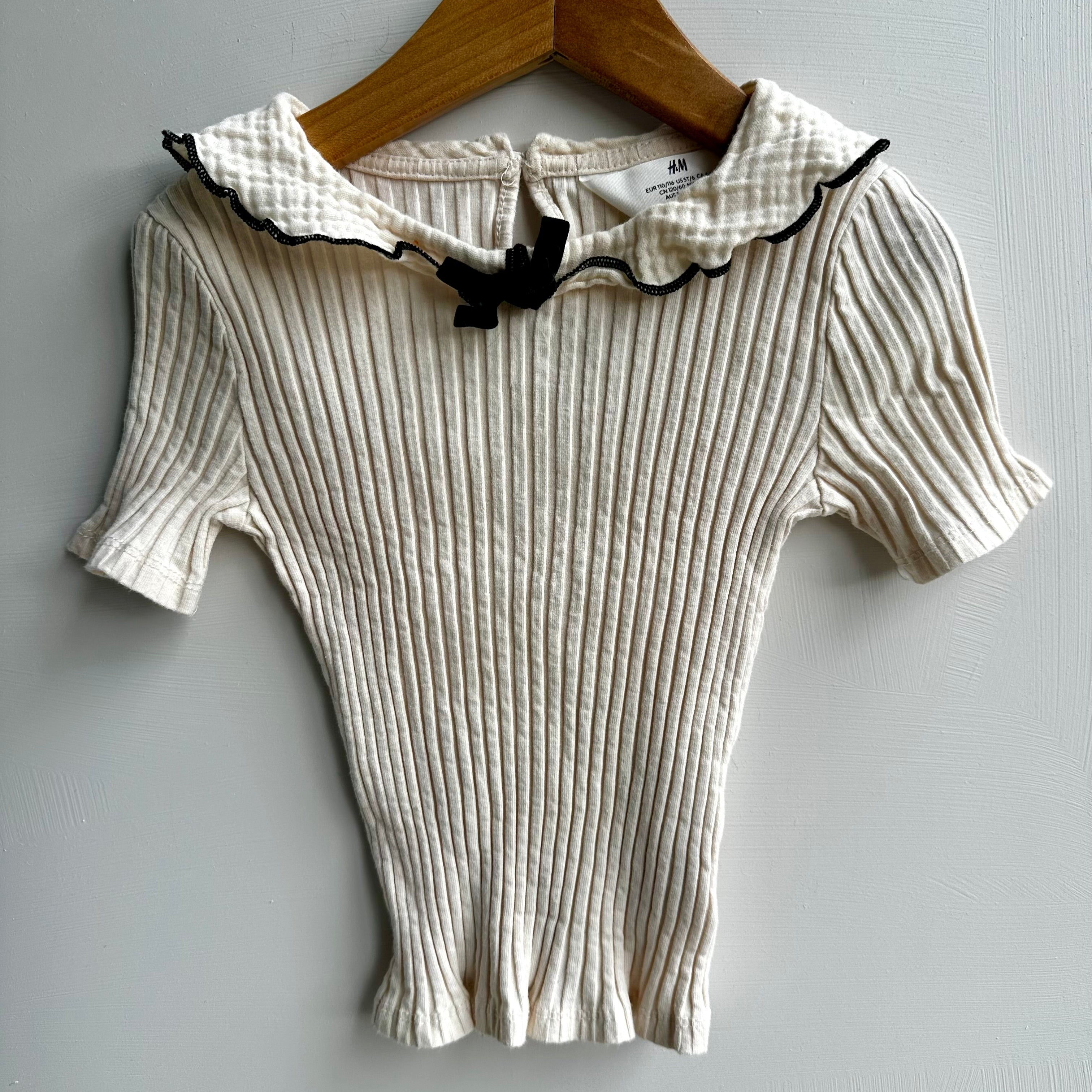T-shirt à collet H&M 4-6 ans | Seconde main
