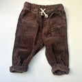 Pantalon corduroy | H&M | 6 à 9 mois