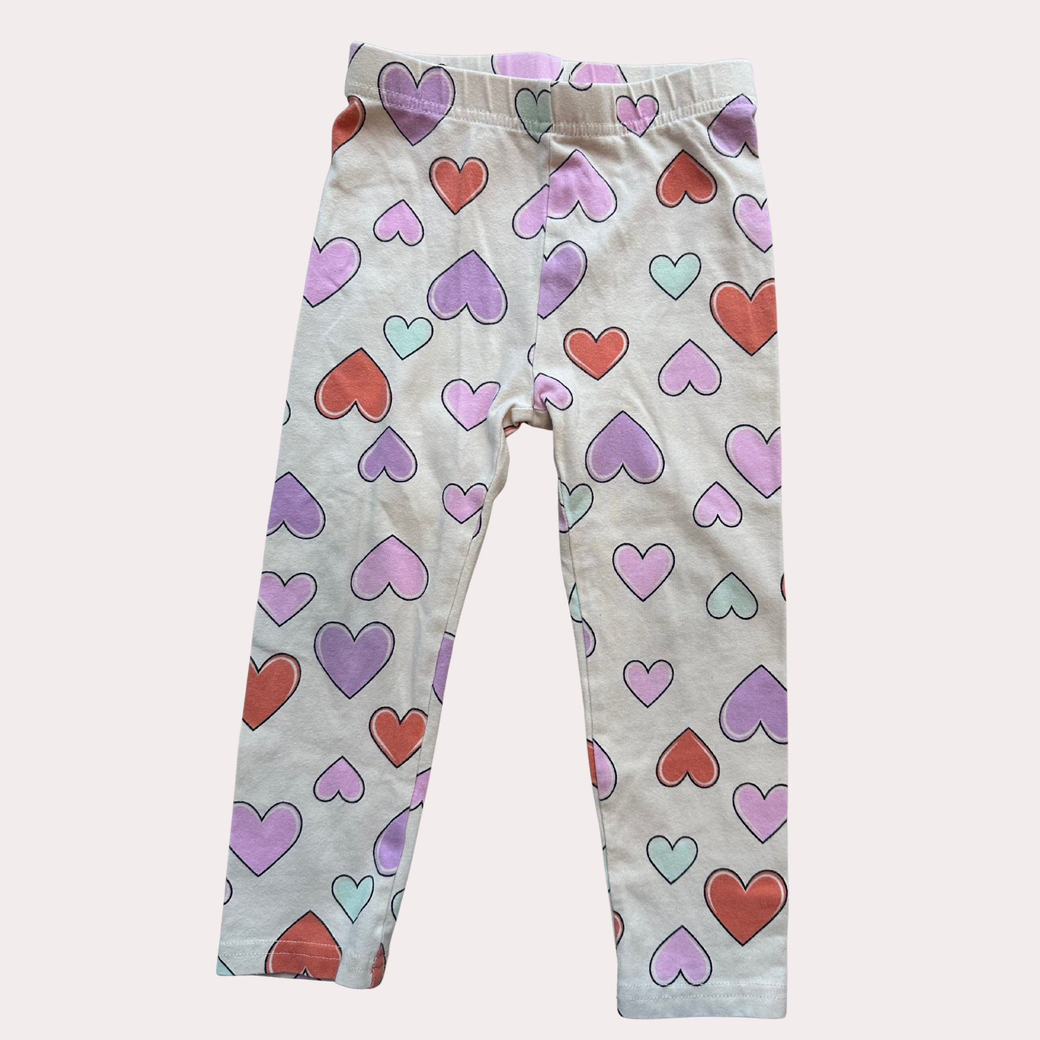 Legging à coeurs | Pekkle | 3 ans