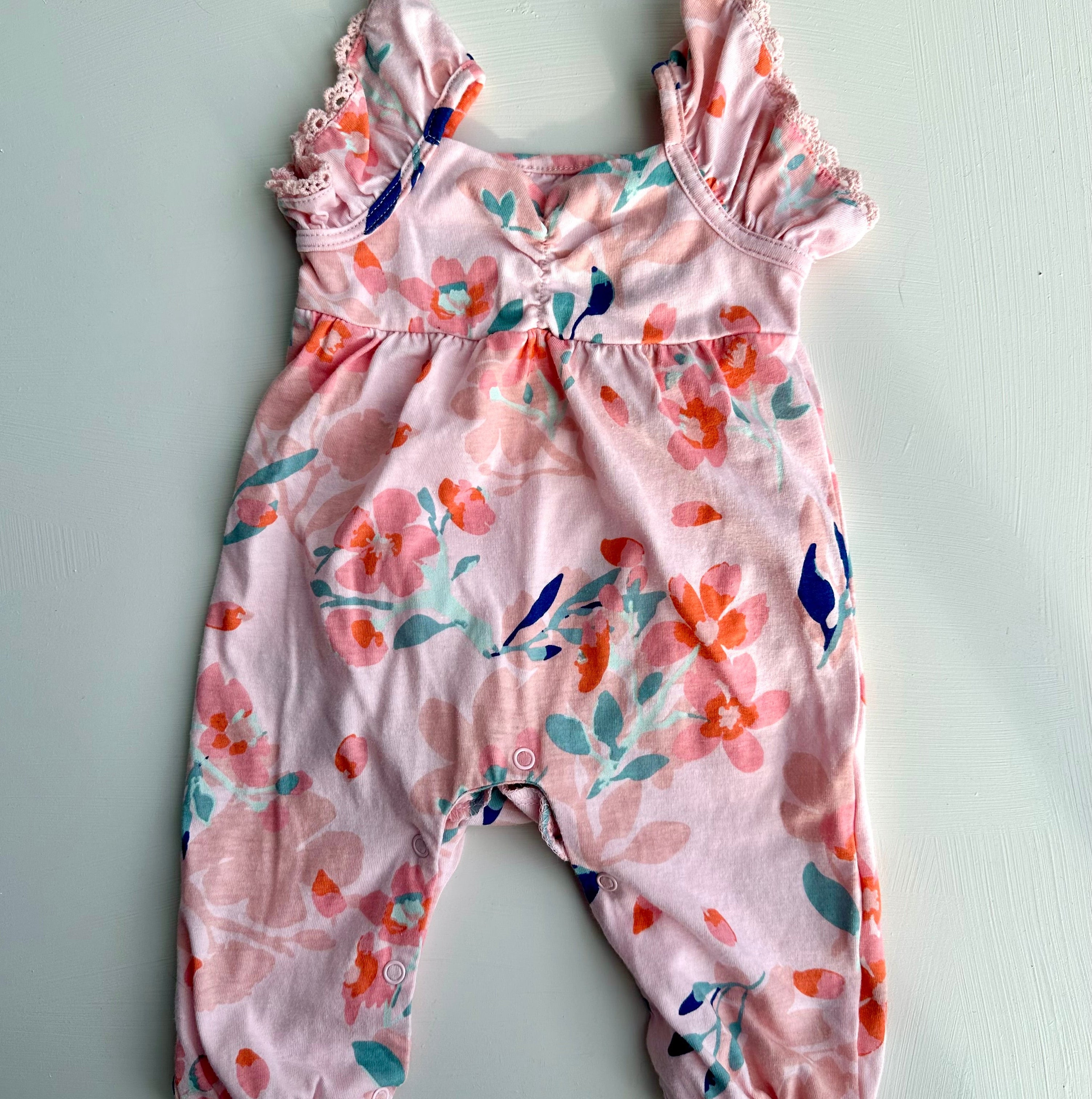 Barboteuse rose Emporio Baby 6-9 mois | Seconde main