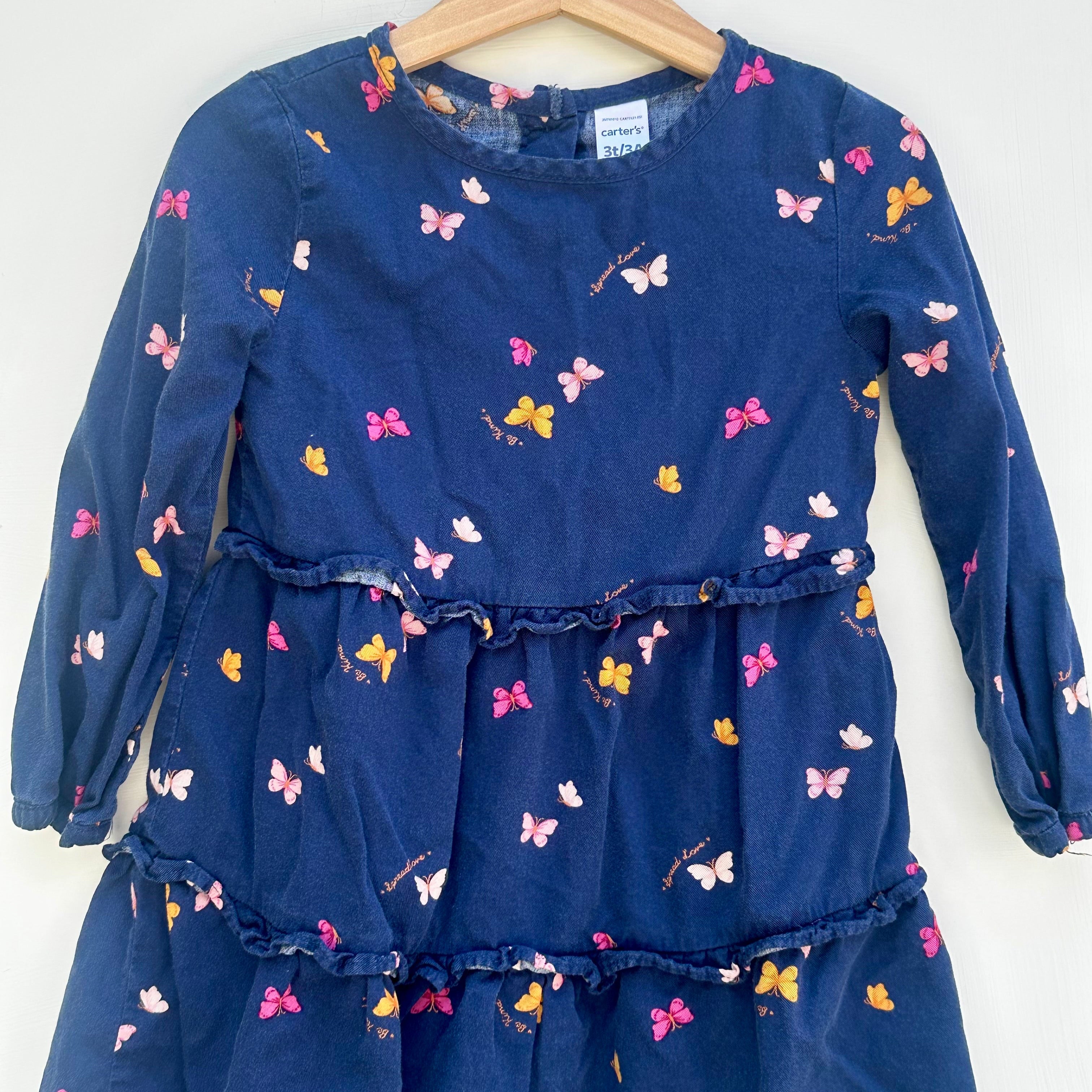 Robe papillons Carter's 3 ans | Seconde main