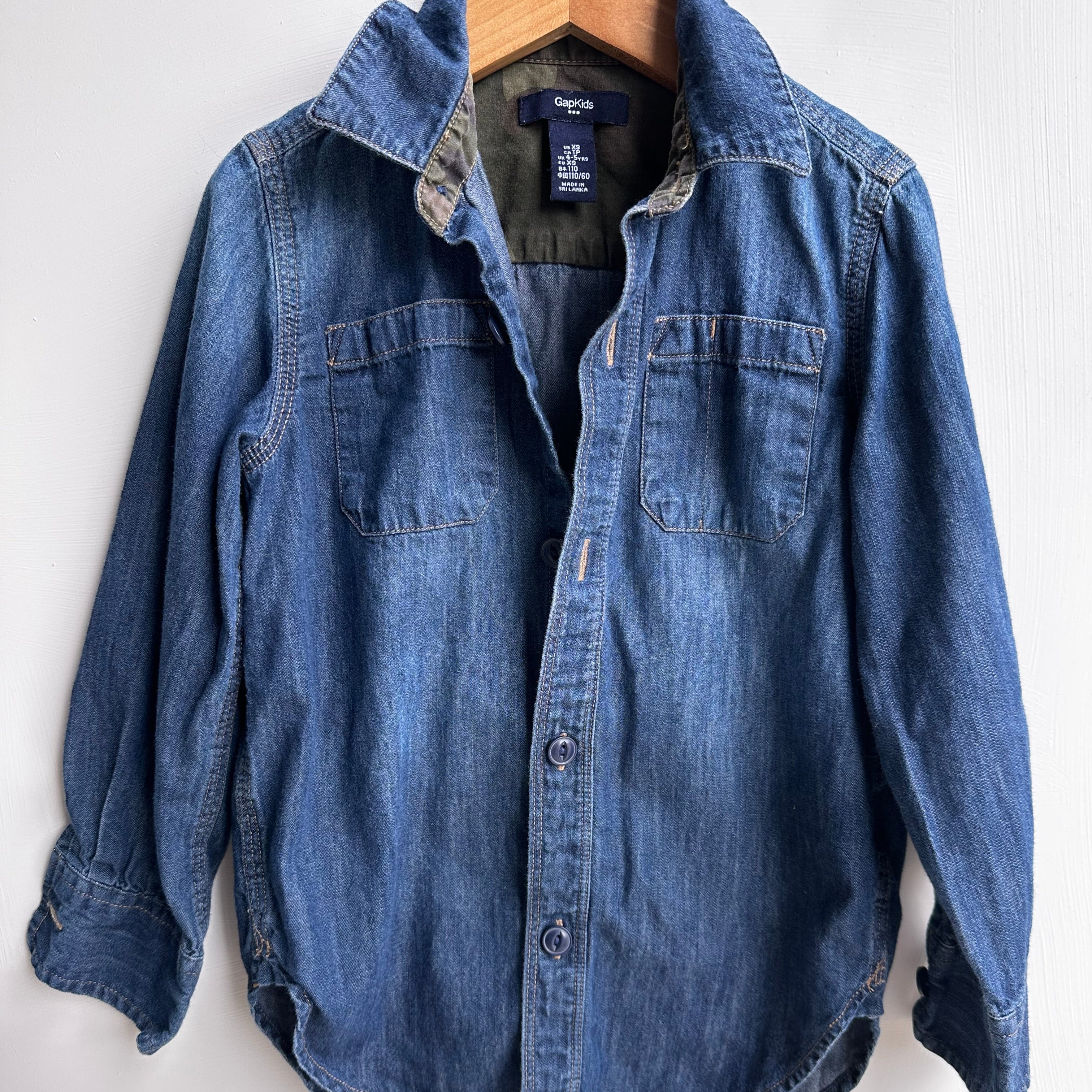 Chemise en jean Gap 4-5 ans | Seconde main
