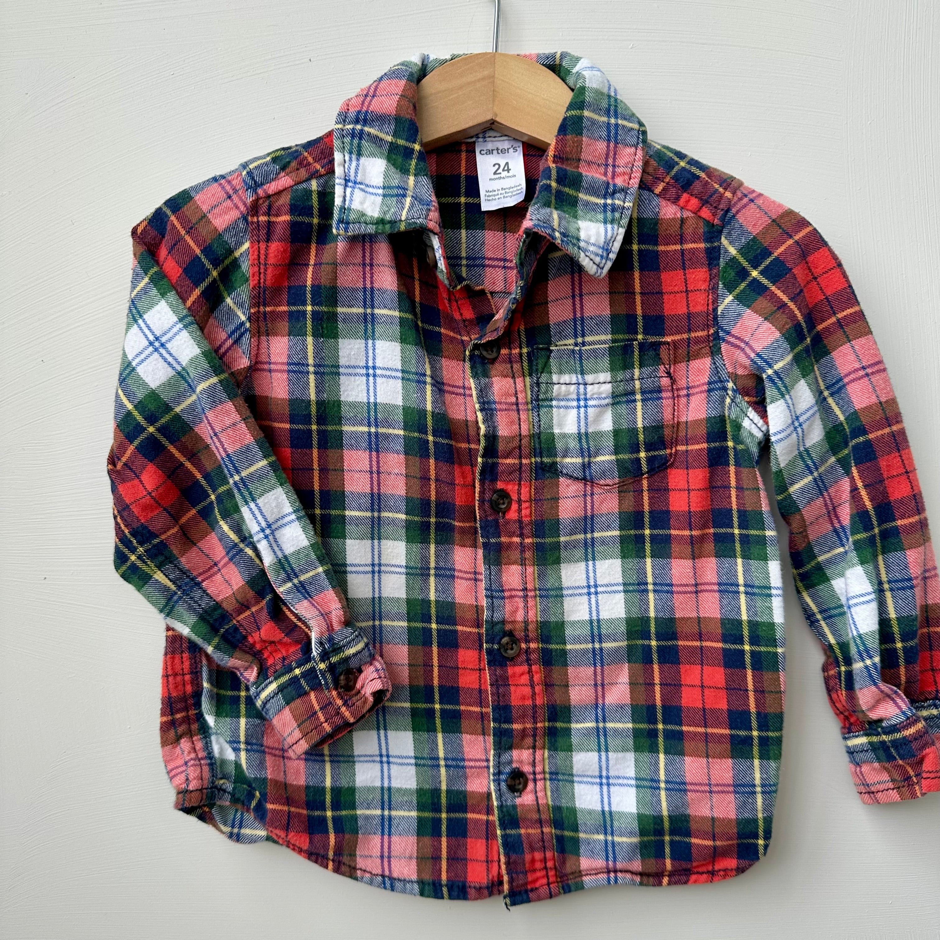 Chemise en coton | Carter’s | 24 mois
