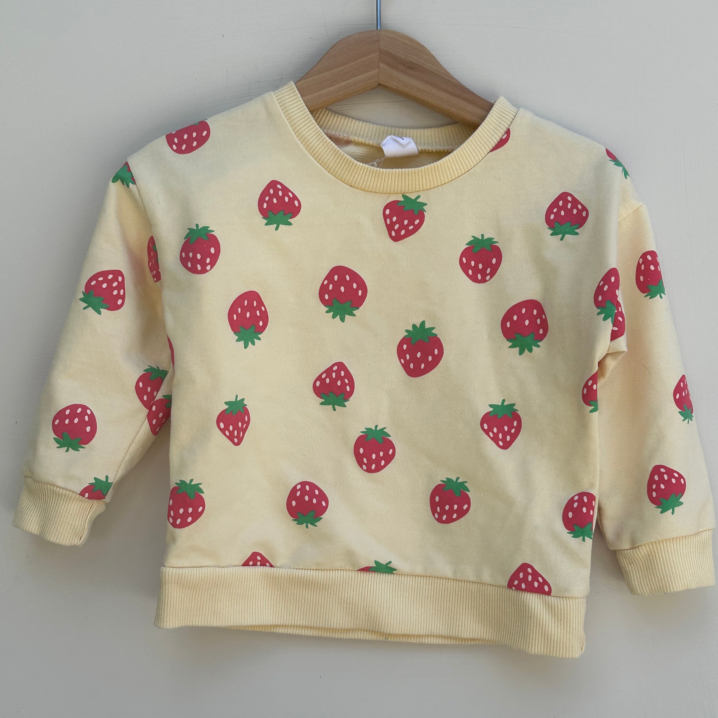 Pull mince fraises PL Baby 2 ans  | Seconde main
