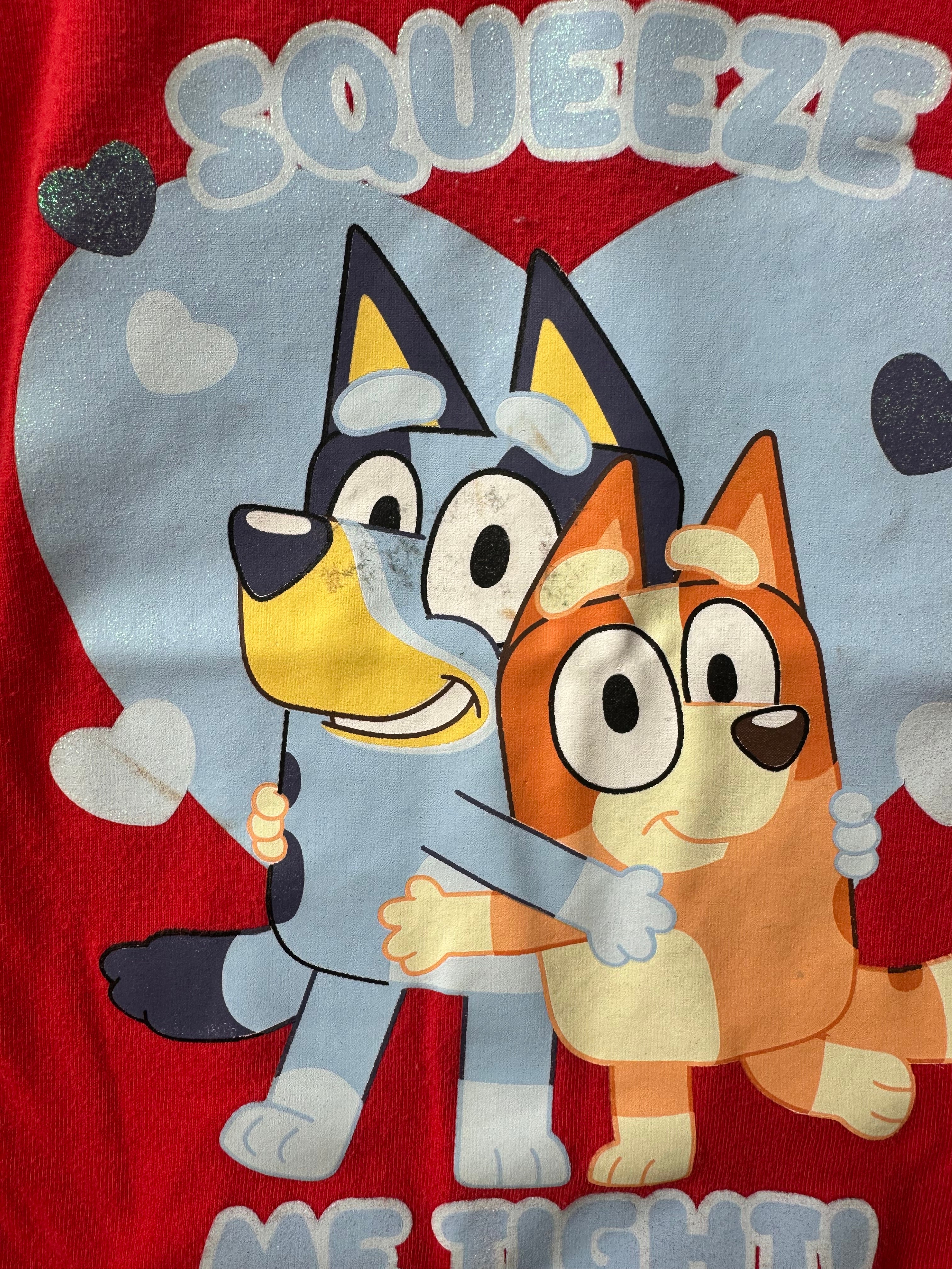 T-shirt |Bluey & Bingo | 4 ans | Mini imperfection *