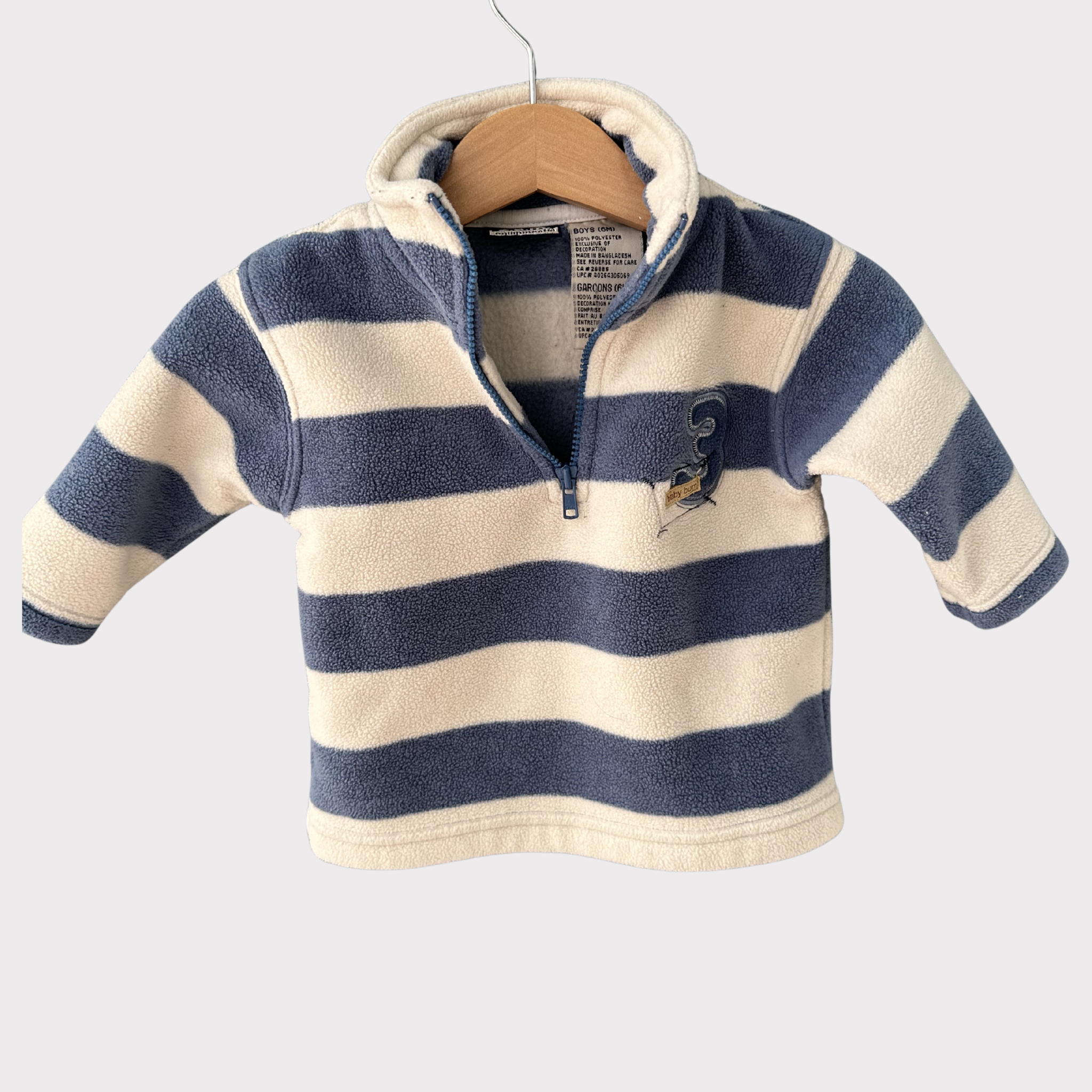 Pull en polar | Vintage BUM | 6 mois