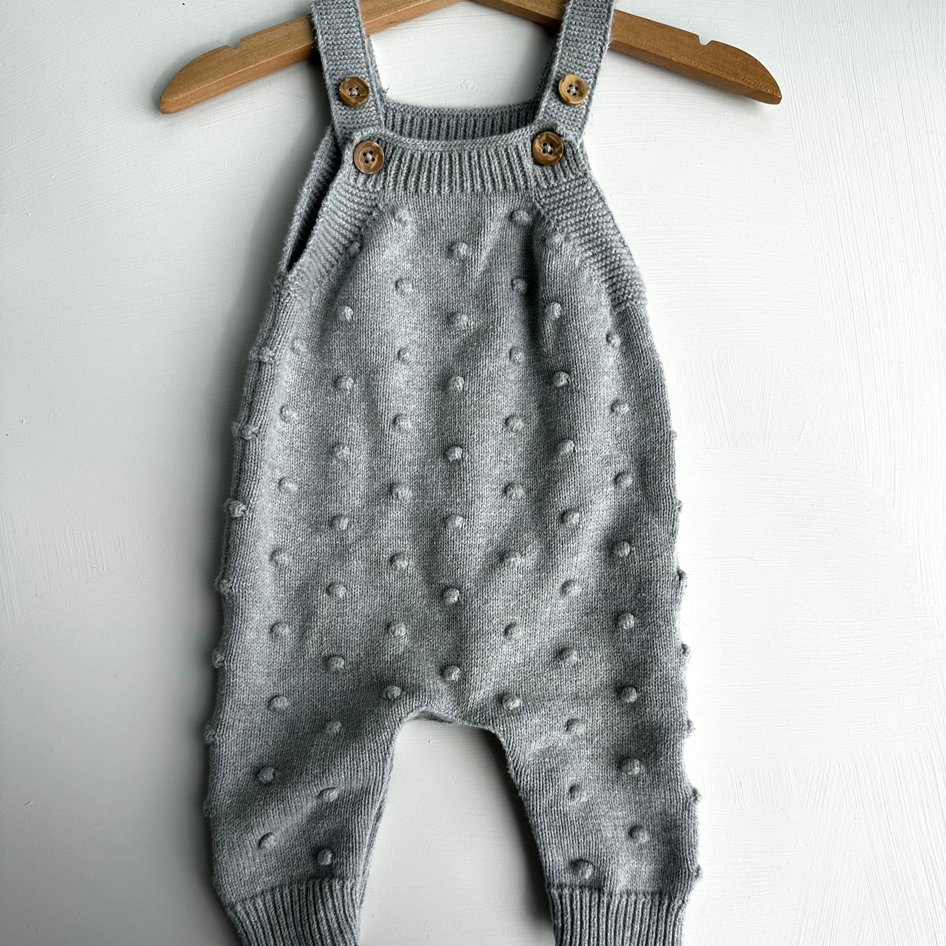 Salopette en laine Little Earthling 3-6 mois | Seconde main