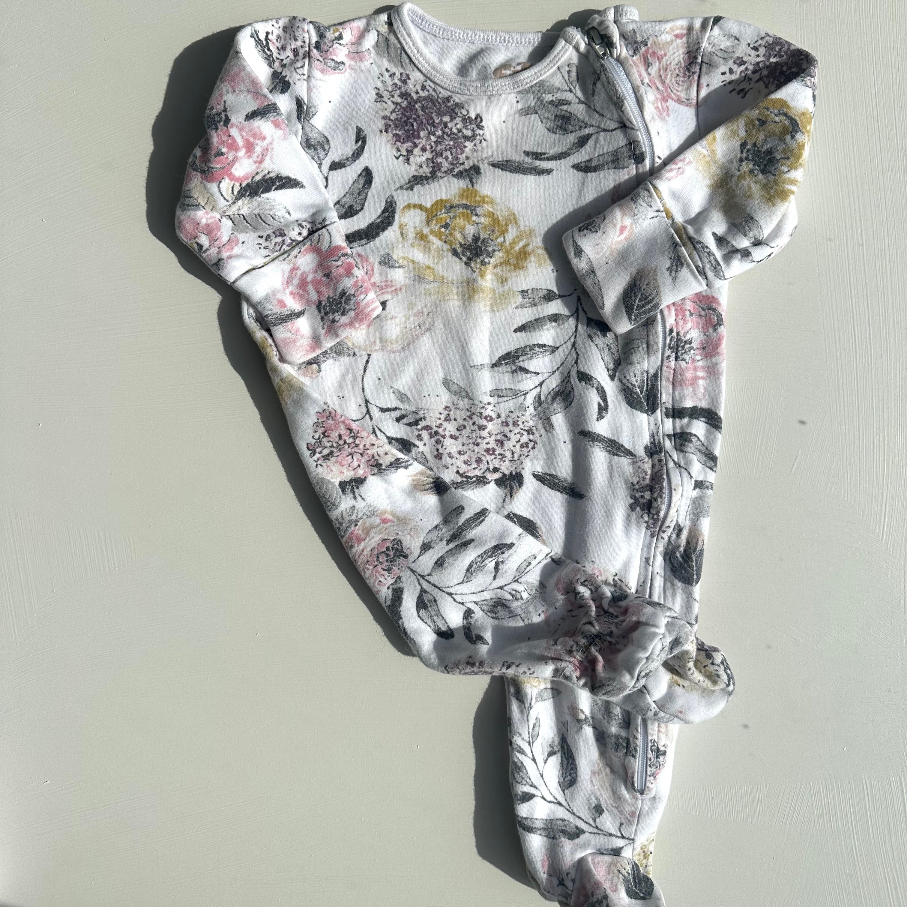 Pyjama fleuris | Trois Moutons | 6 mois