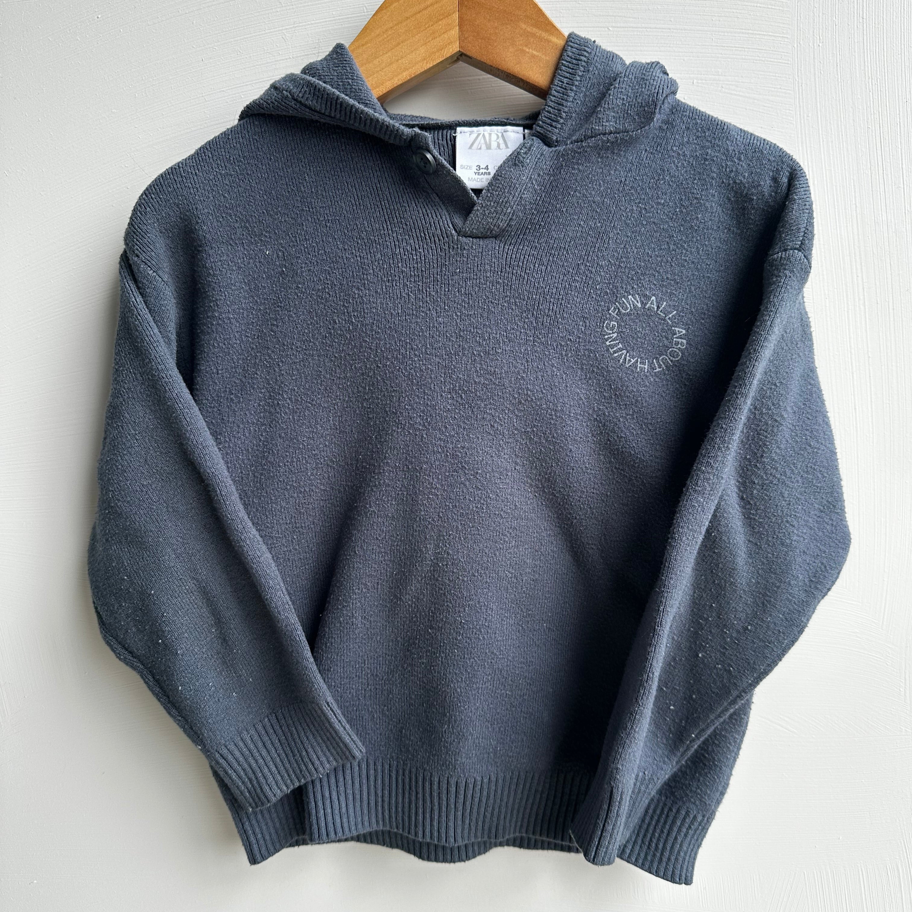 Pull Zara 3-4 ans | Seconde main (Fait petit* 2-3 ans) (Mousseux)