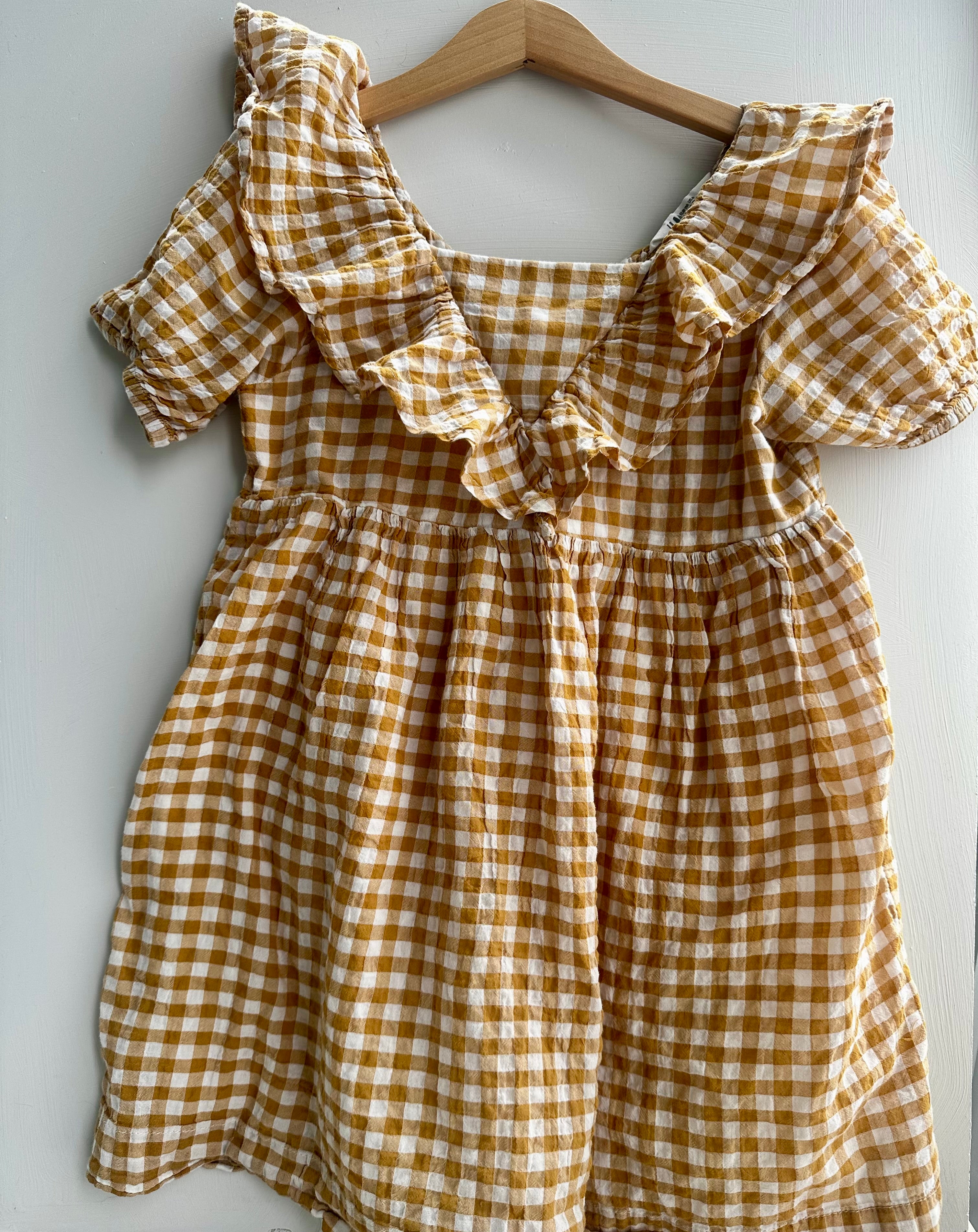 Robe carreaux H&M 5-6 ans | Seconde main