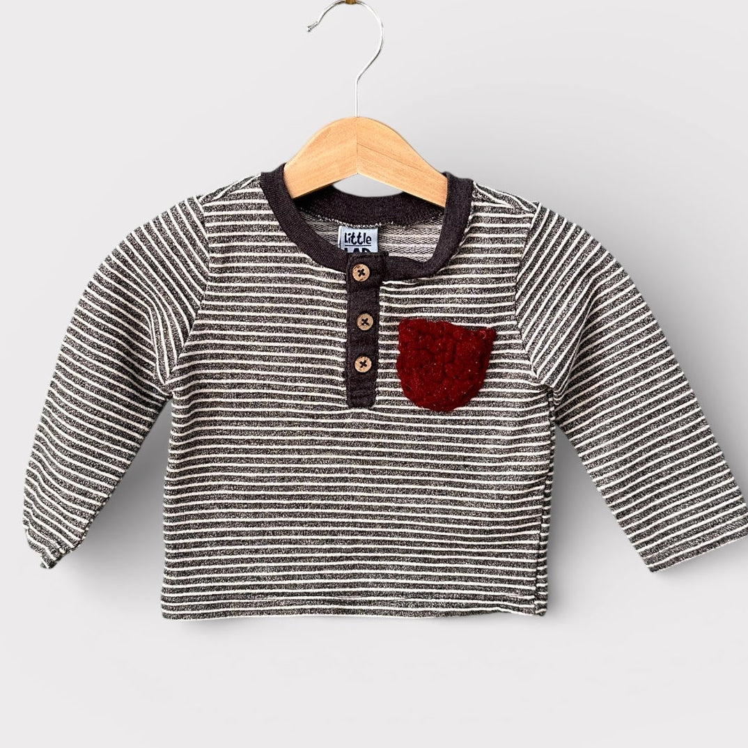 Chandail à poche | Little Rad | 12 mois