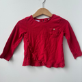 Chandail rouge | Zara | 18-24 mois